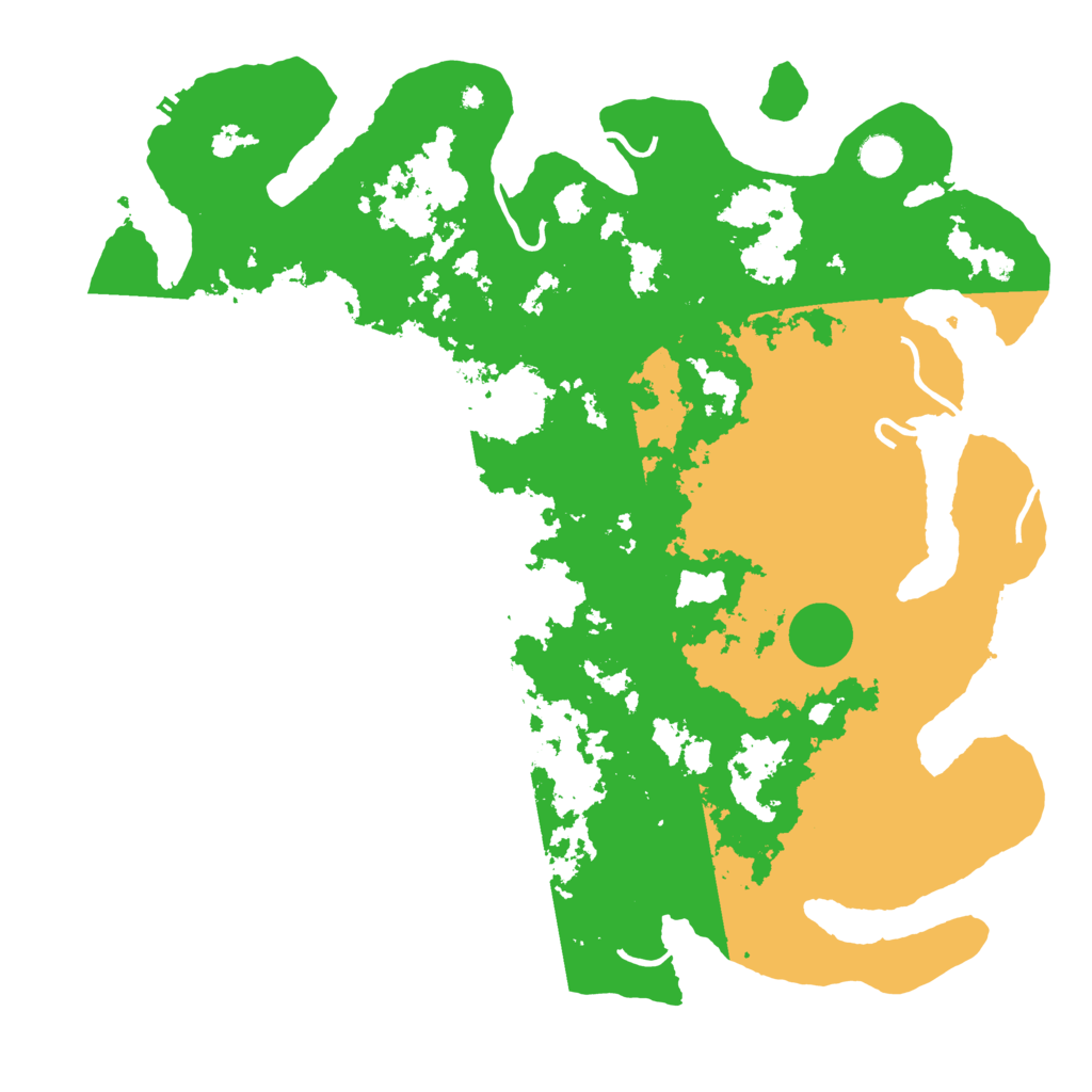Biome Rust Map: Procedural Map, Size: 4500, Seed: 5143358