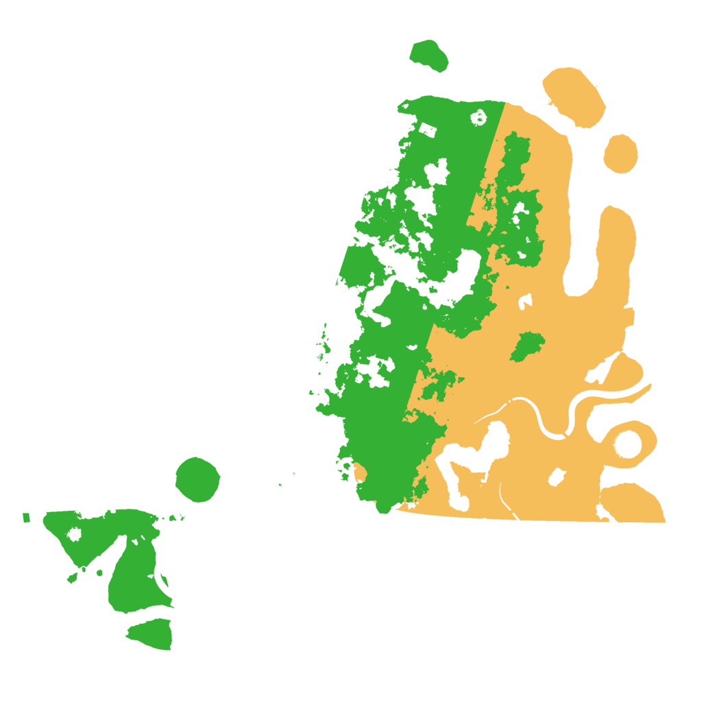 Biome Rust Map: Procedural Map, Size: 4500, Seed: 3855331