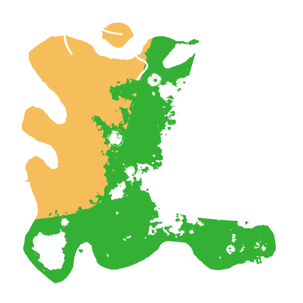 Biome Rust Map: Procedural Map, Size: 3550, Seed: 37798