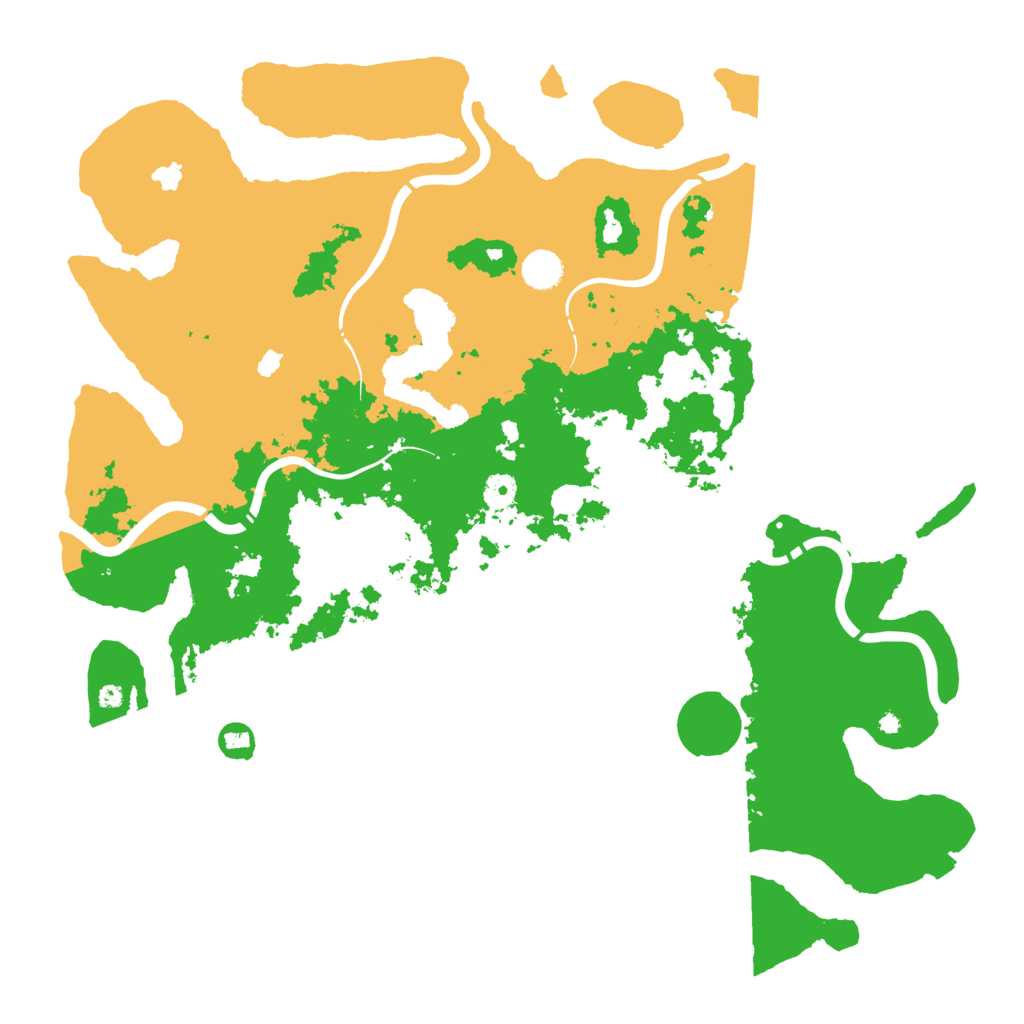 Biome Rust Map: Procedural Map, Size: 4500, Seed: 2269467
