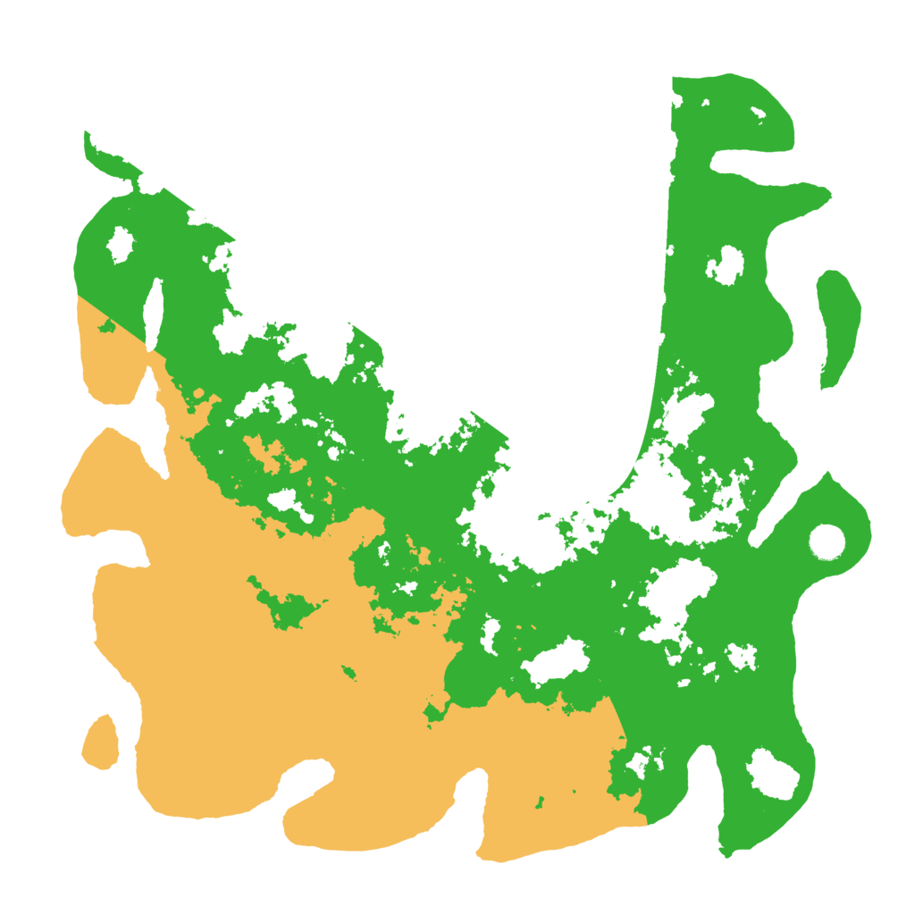 Biome Rust Map: Barren, Size: 4500, Seed: 1649261