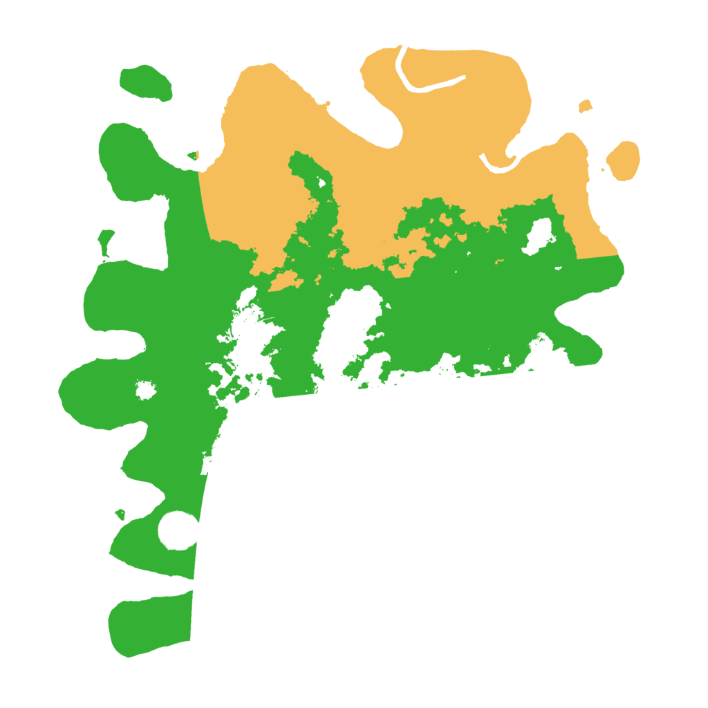 Biome Rust Map: Procedural Map, Size: 3250, Seed: 4179086