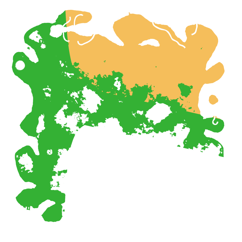 Biome Rust Map: Procedural Map, Size: 4500, Seed: 4919039