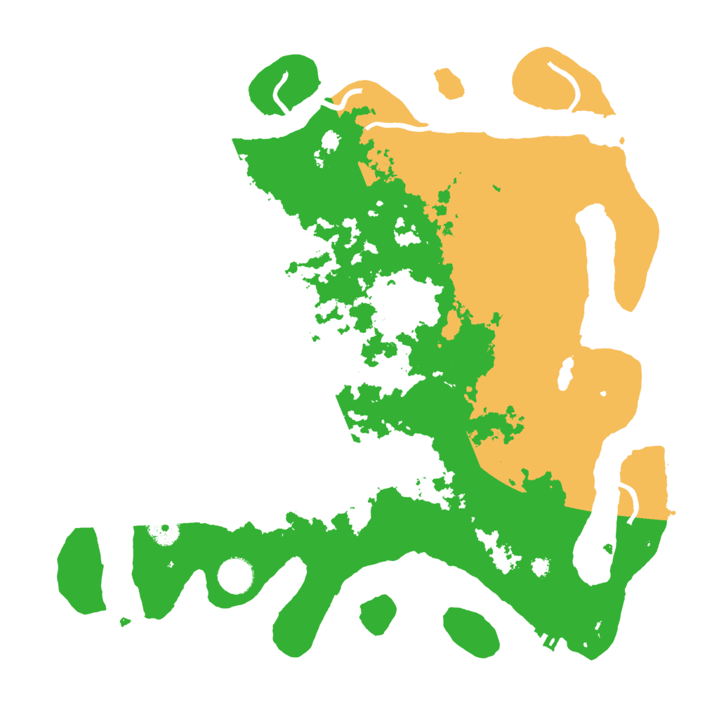 Biome Rust Map: Procedural Map, Size: 3550, Seed: 521848