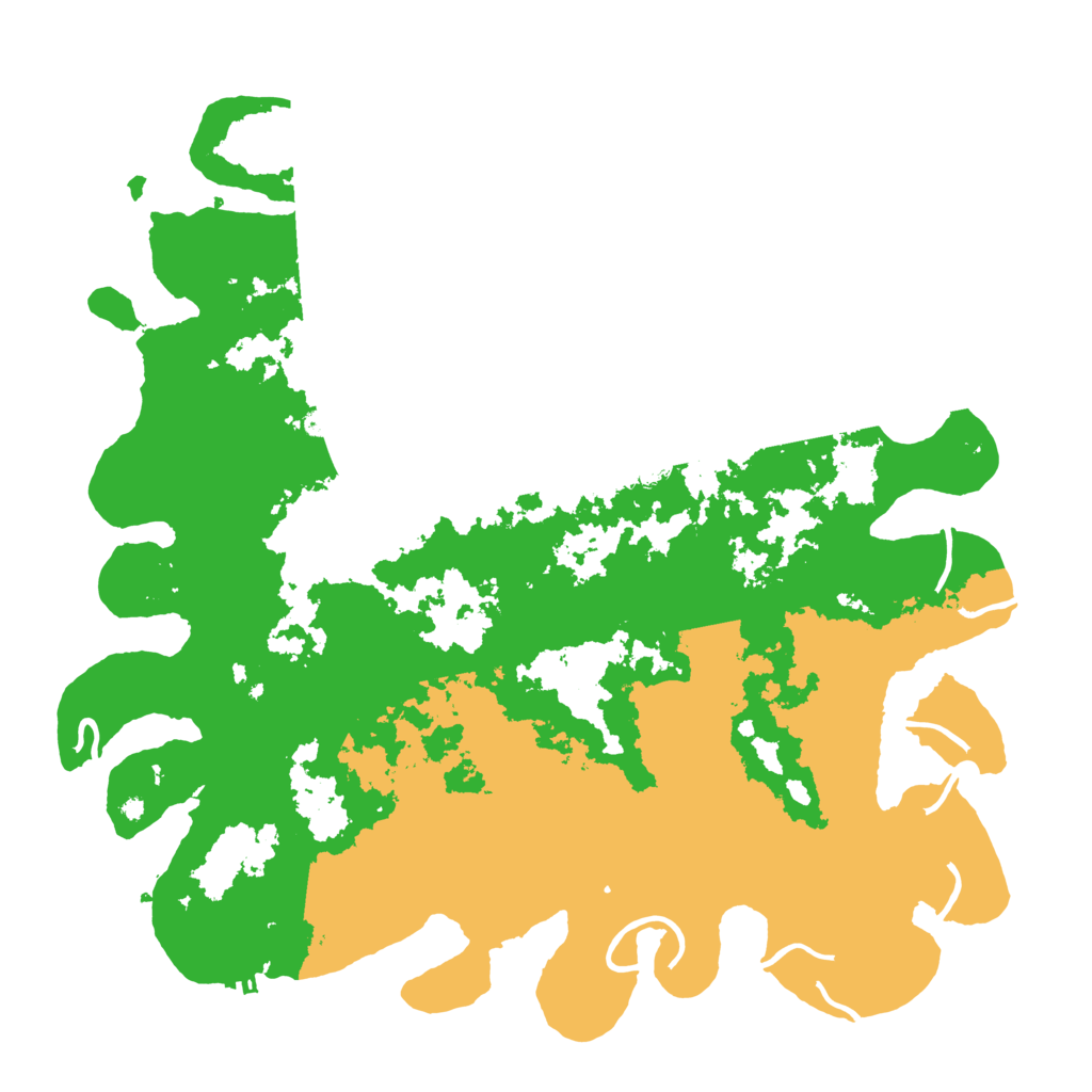 Biome Rust Map: Procedural Map, Size: 4500, Seed: 4821950