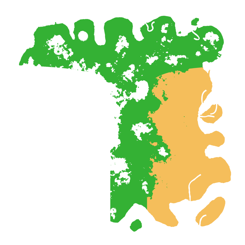 Biome Rust Map: Procedural Map, Size: 4500, Seed: 5907117