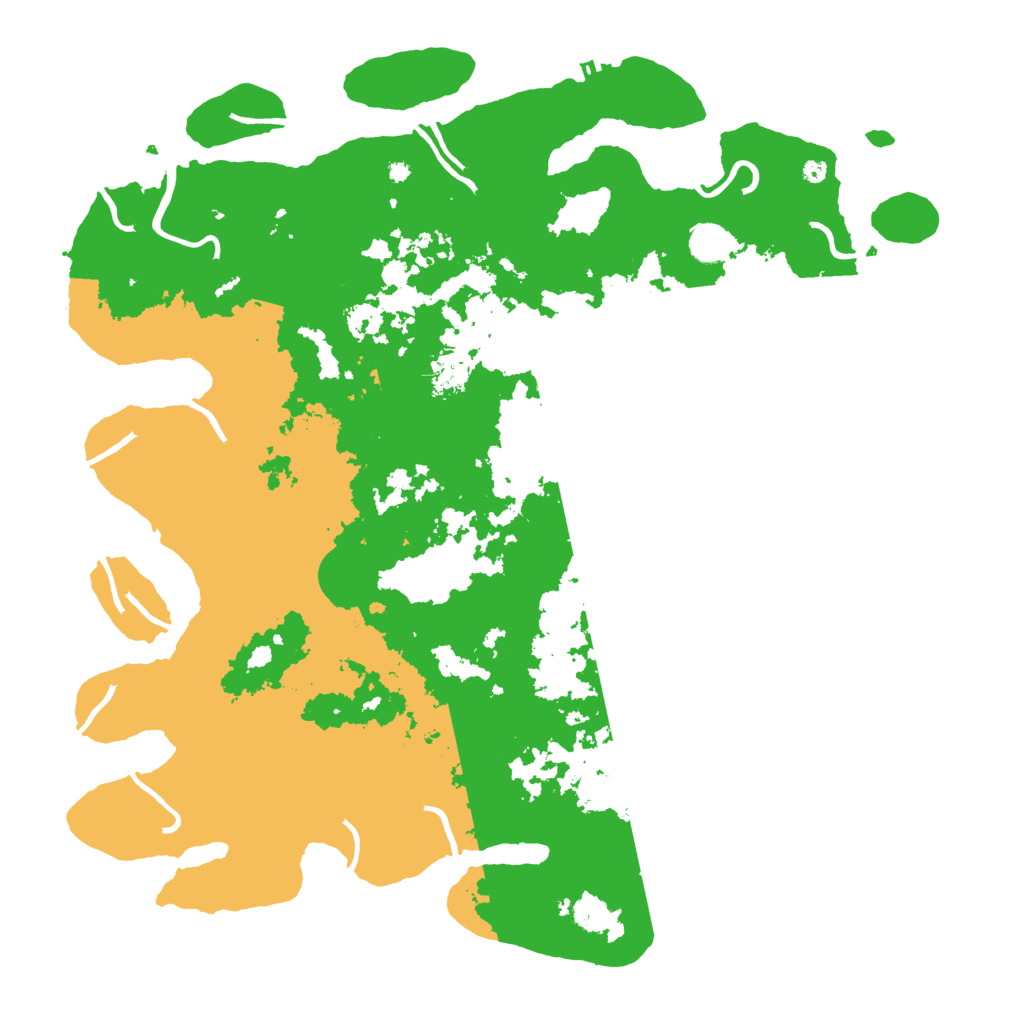 Biome Rust Map: Procedural Map, Size: 4500, Seed: 3731897