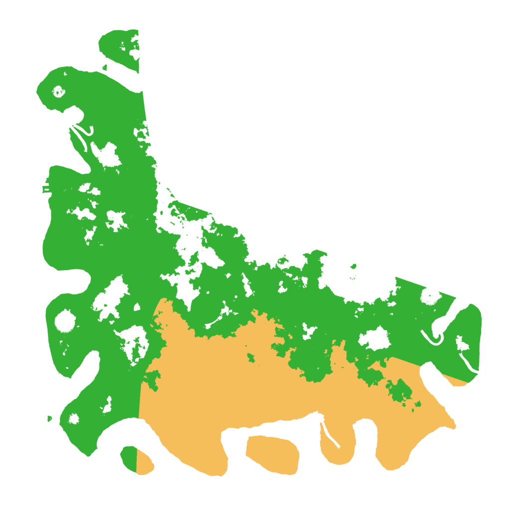 Biome Rust Map: Procedural Map, Size: 4500, Seed: 2997718