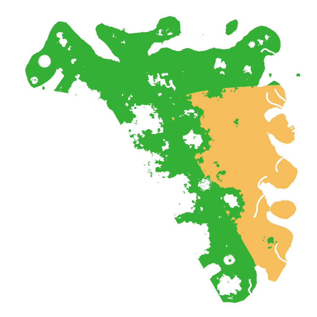 Biome Rust Map: Procedural Map, Size: 4500, Seed: 2611567