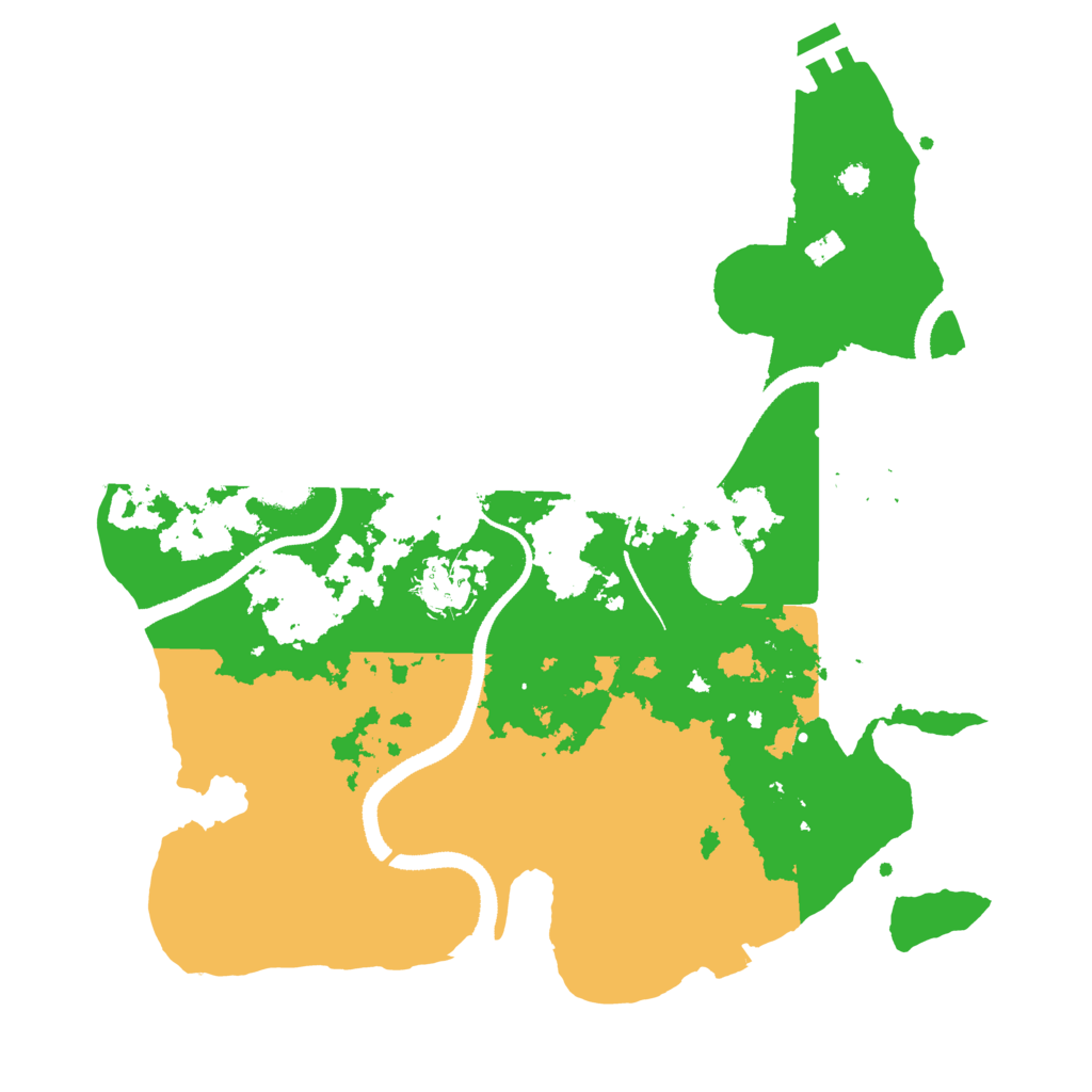 Biome Rust Map: Procedural Map, Size: 3250, Seed: 2925630