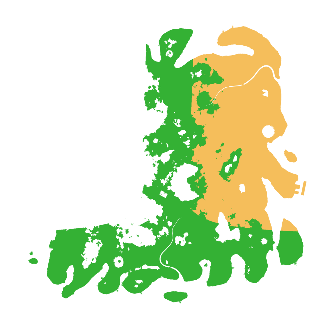 Biome Rust Map: Procedural Map, Size: 4500, Seed: 3569645
