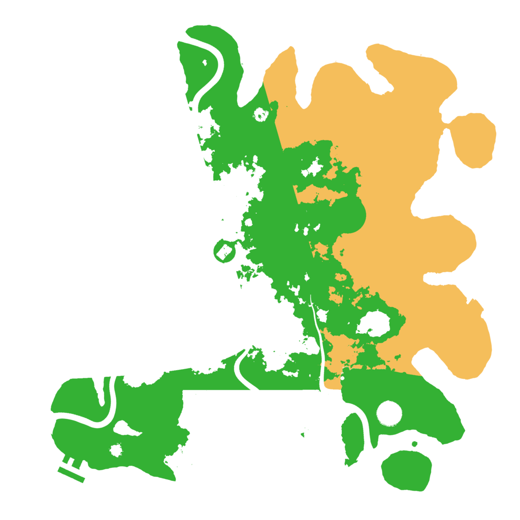 Biome Rust Map: Procedural Map, Size: 3750, Seed: 2605394