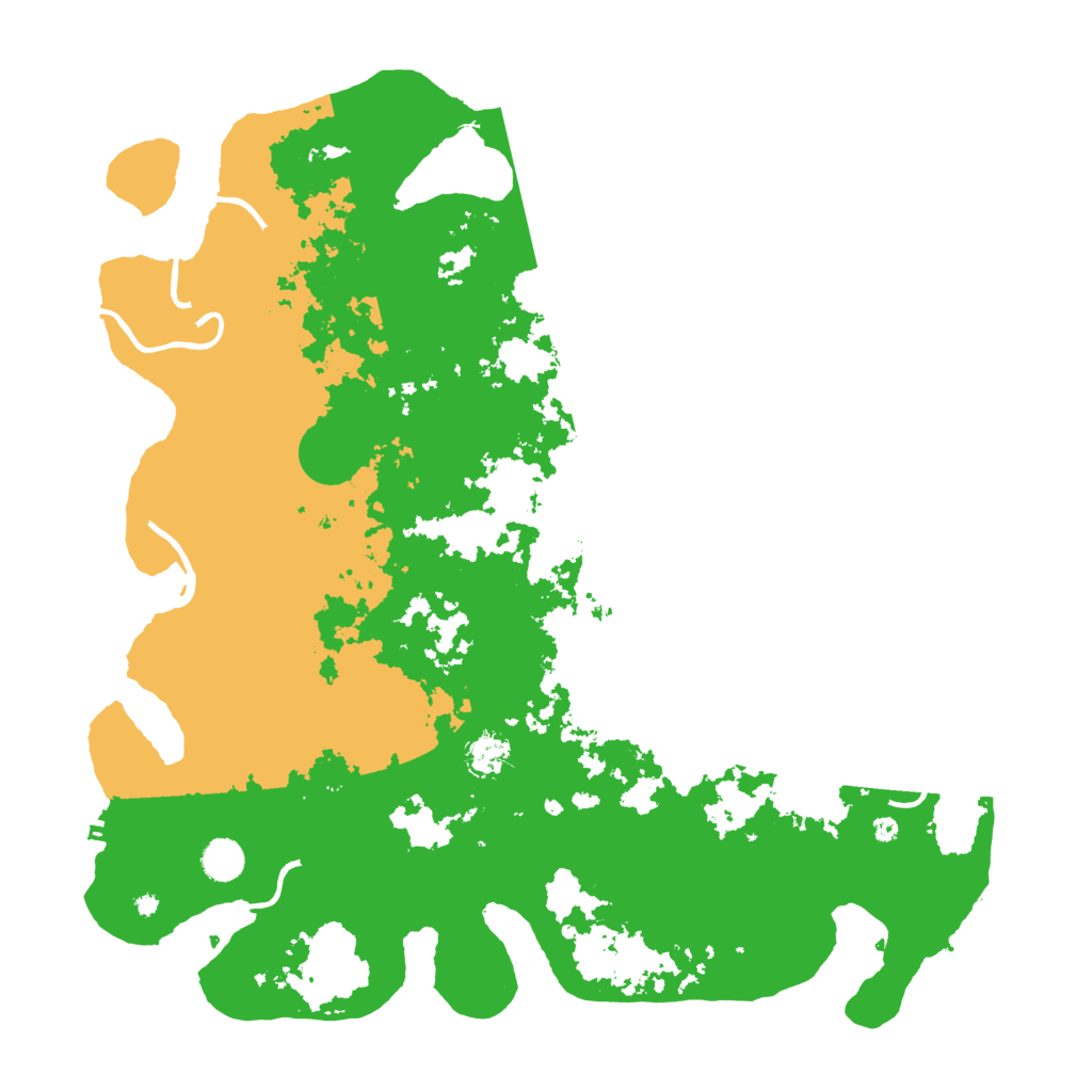 Biome Rust Map: Procedural Map, Size: 4500, Seed: 2137855