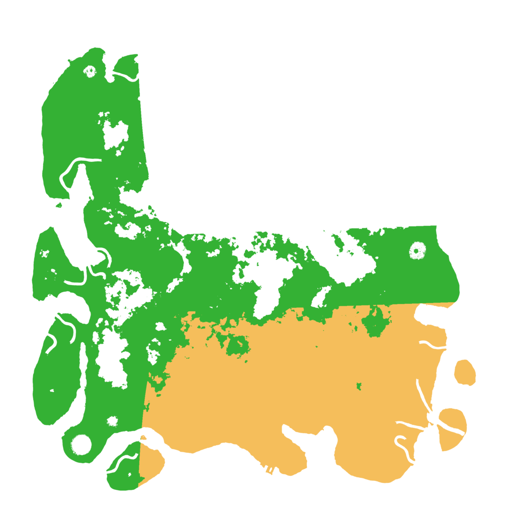 Biome Rust Map: Procedural Map, Size: 4500, Seed: 789549