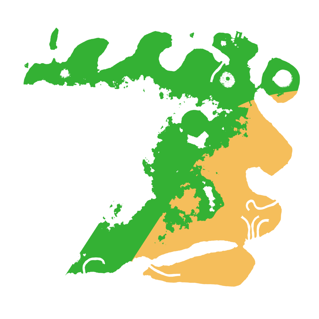 Biome Rust Map: Procedural Map, Size: 3250, Seed: 1470812