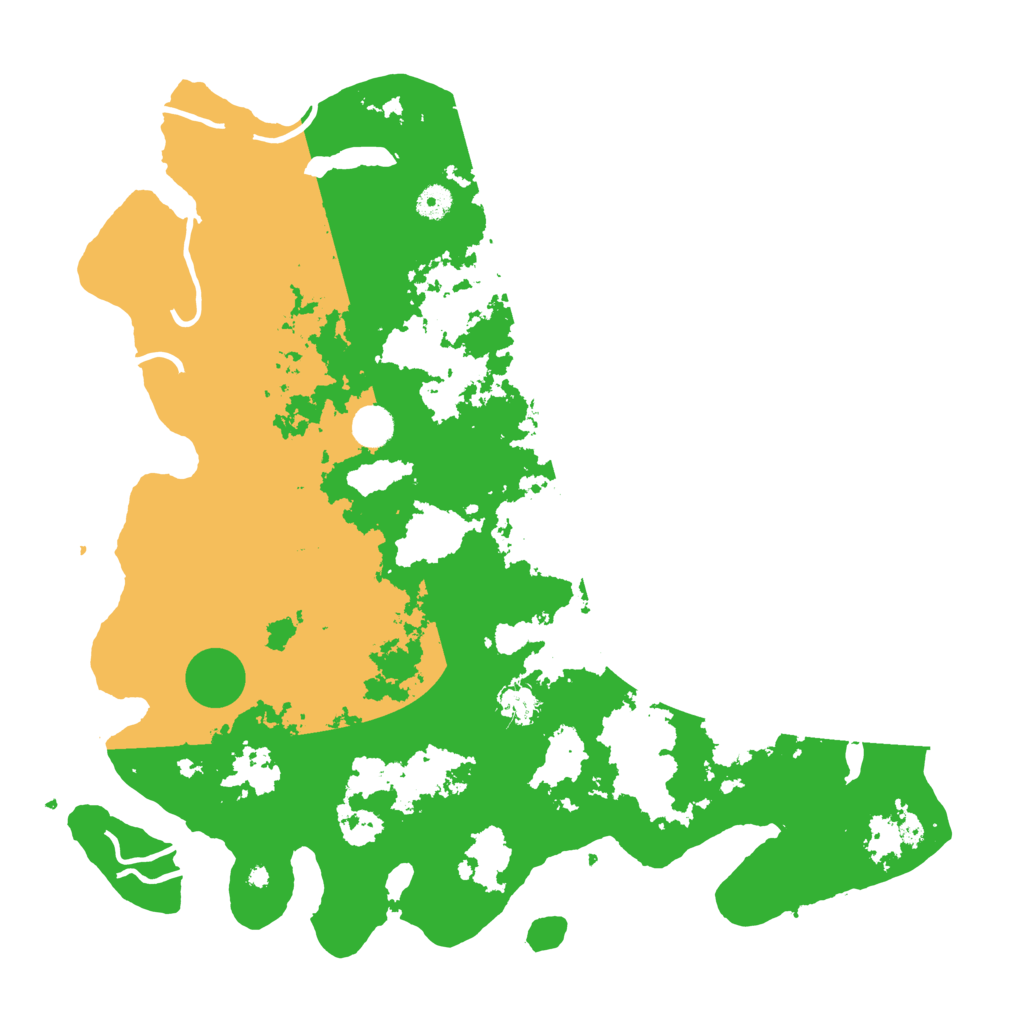 Biome Rust Map: Procedural Map, Size: 4500, Seed: 1306042