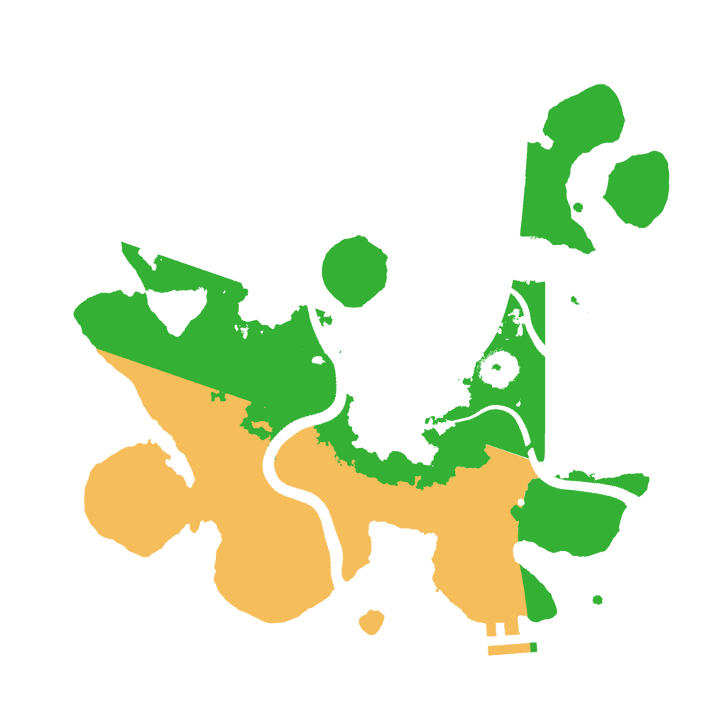 Biome Rust Map: Procedural Map, Size: 3000, Seed: 914979