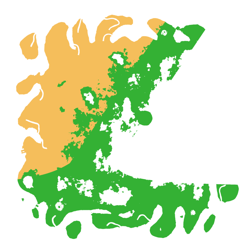 Biome Rust Map: Procedural Map, Size: 4500, Seed: 4260206