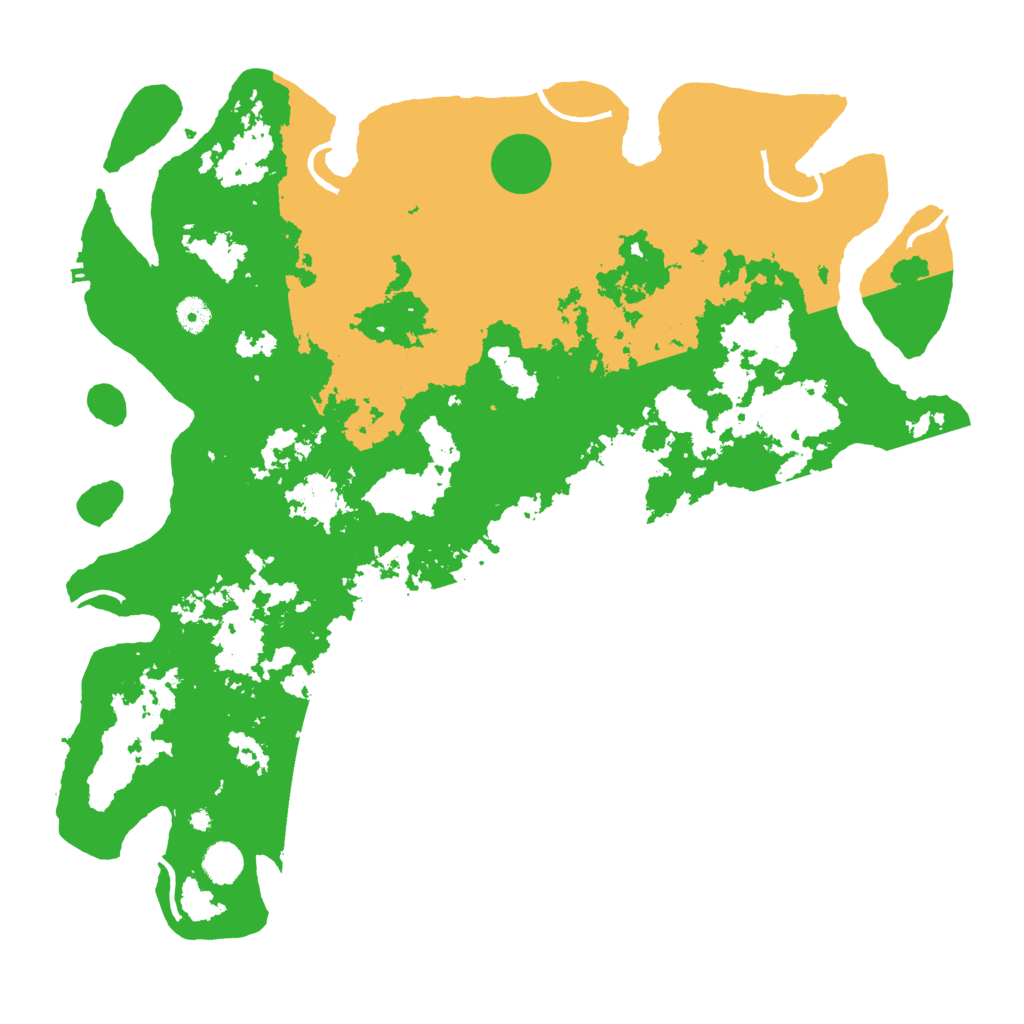 Biome Rust Map: Procedural Map, Size: 4500, Seed: 4249707