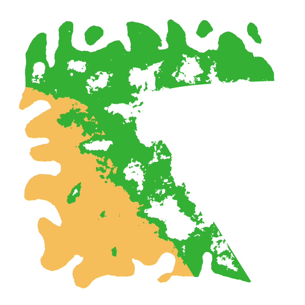 Biome Rust Map: Barren, Size: 4500, Seed: 1018610