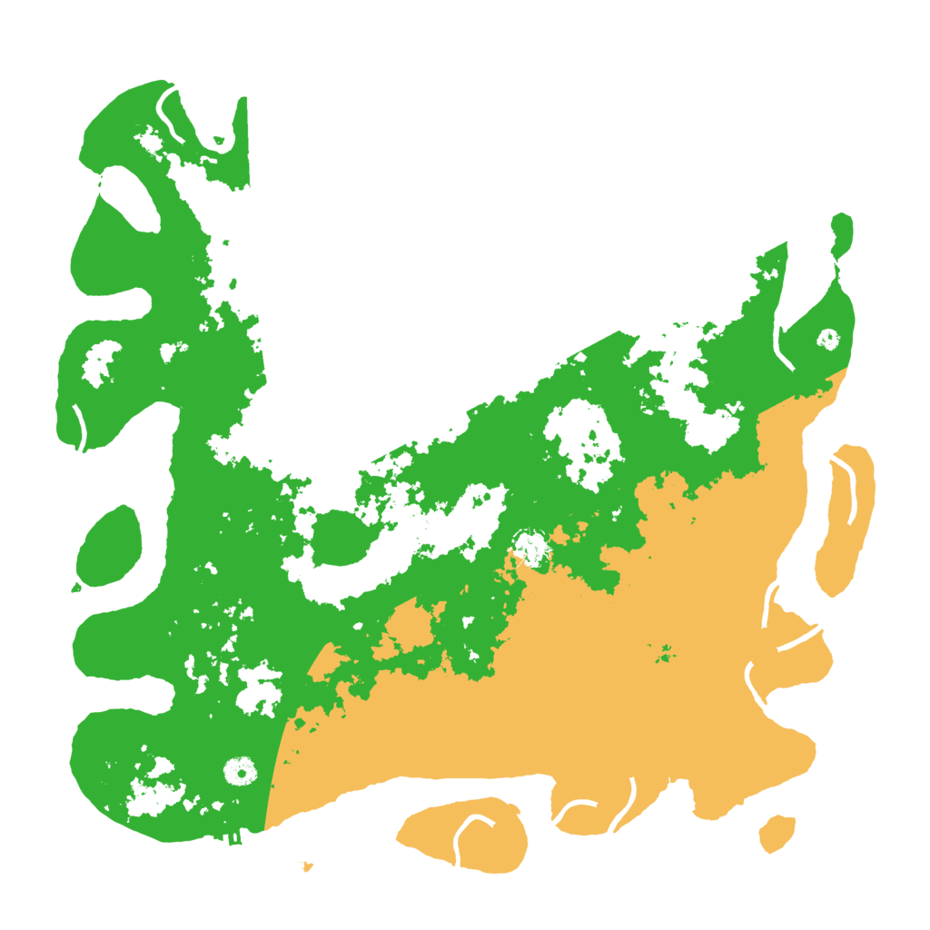 Biome Rust Map: Procedural Map, Size: 4500, Seed: 4944695