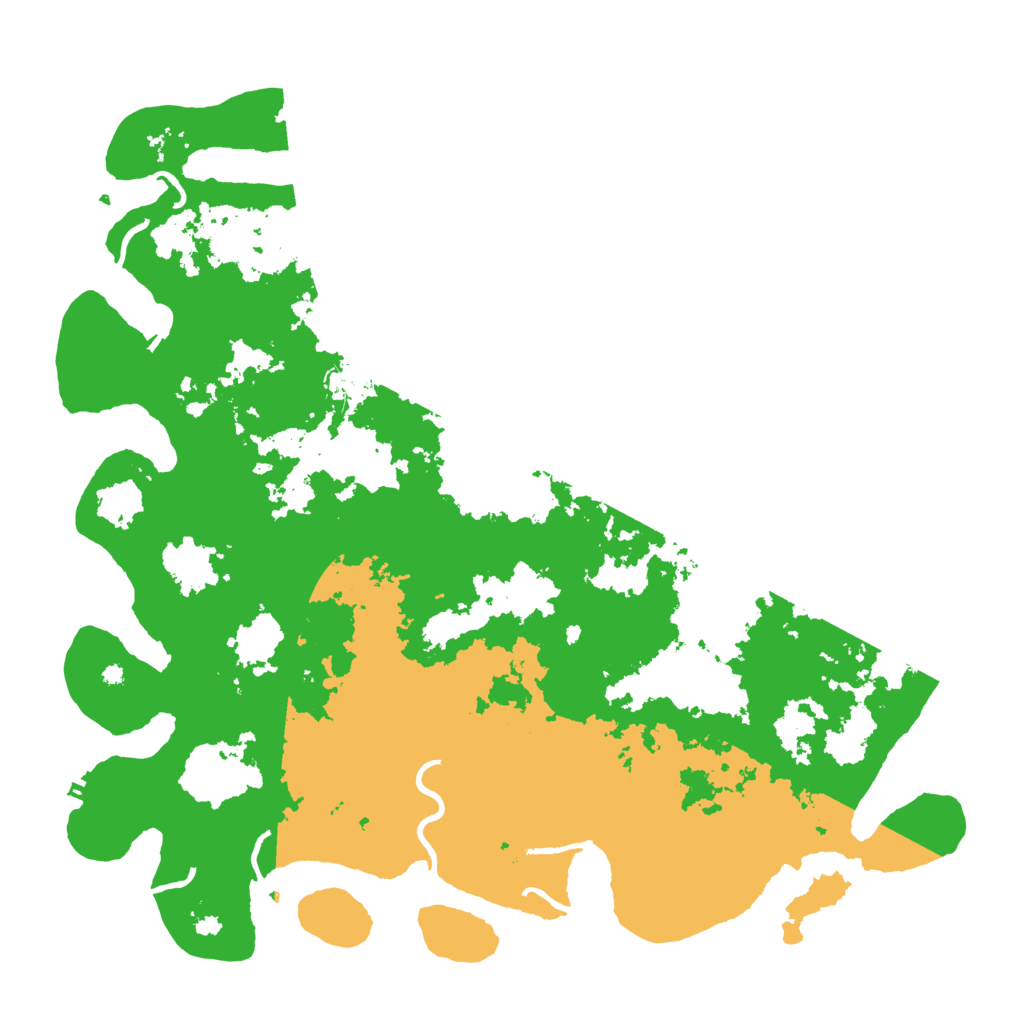 Biome Rust Map: Procedural Map, Size: 4500, Seed: 4441881