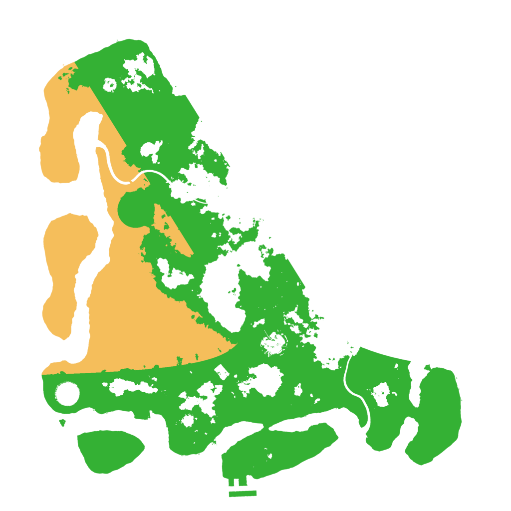Biome Rust Map: Procedural Map, Size: 3750, Seed: 778482