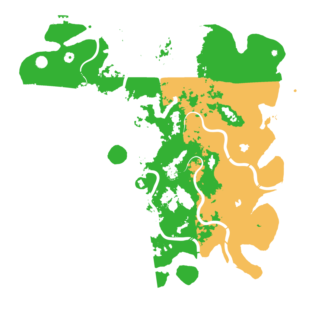 Biome Rust Map: Procedural Map, Size: 4500, Seed: 4202656