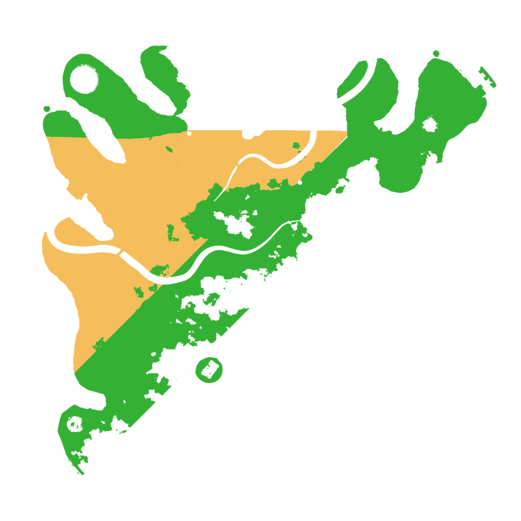 Biome Rust Map: Procedural Map, Size: 3250, Seed: 3842842