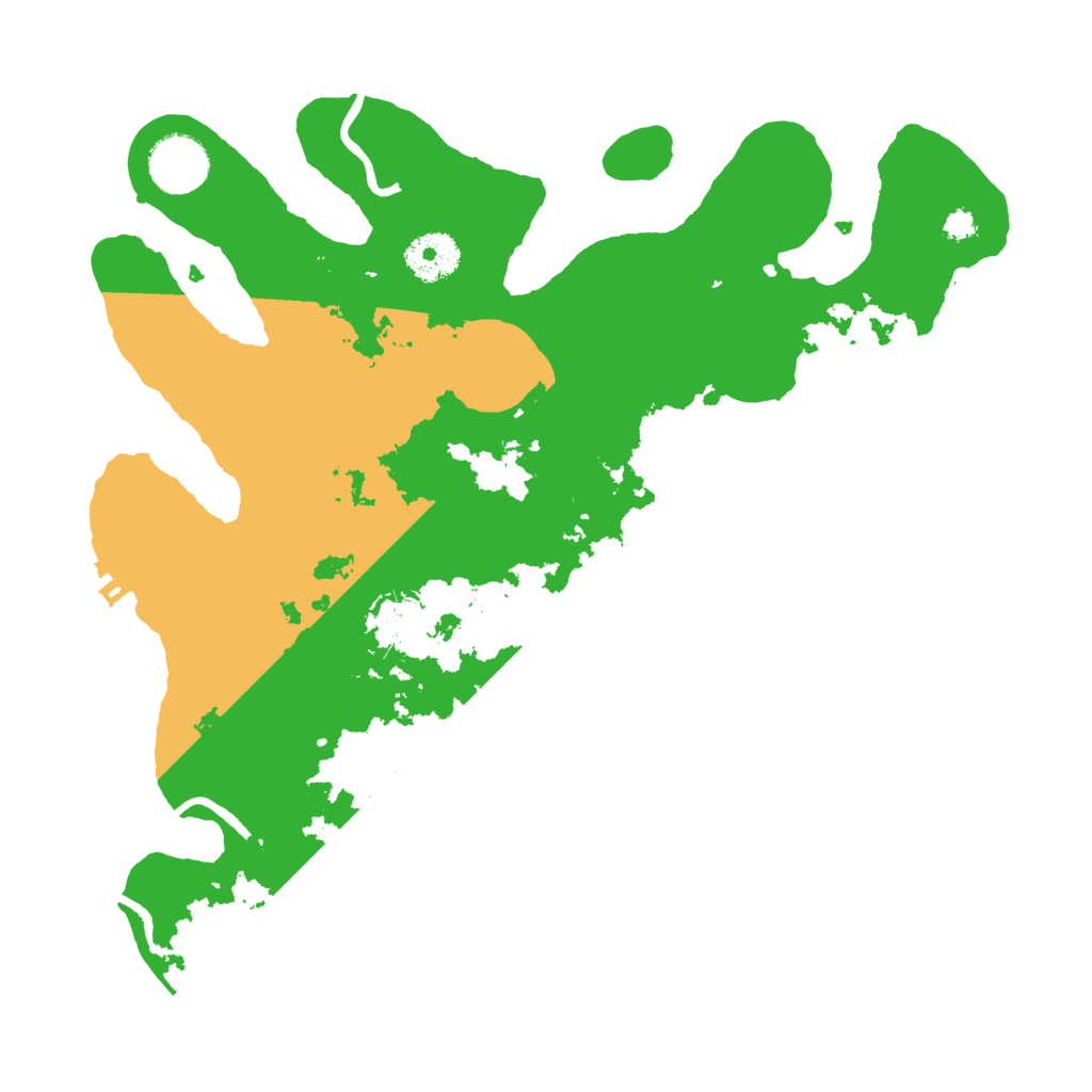 Biome Rust Map: Procedural Map, Size: 3250, Seed: 3842842