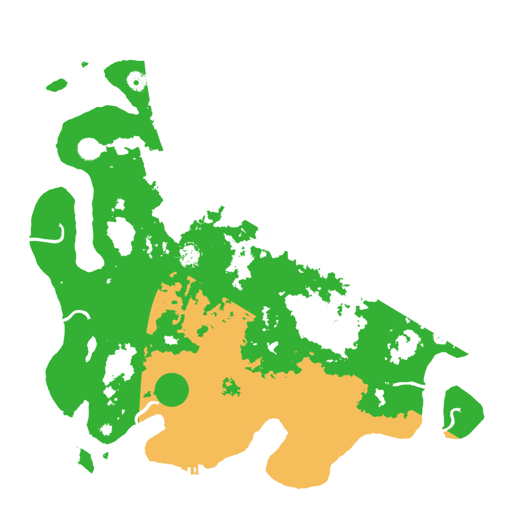 Biome Rust Map: Procedural Map, Size: 4000, Seed: 876864977