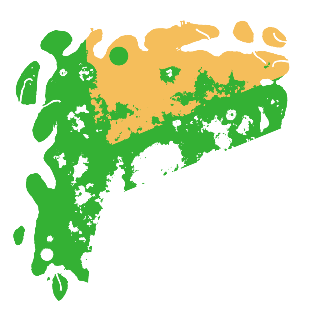 Biome Rust Map: Procedural Map, Size: 4500, Seed: 3318890
