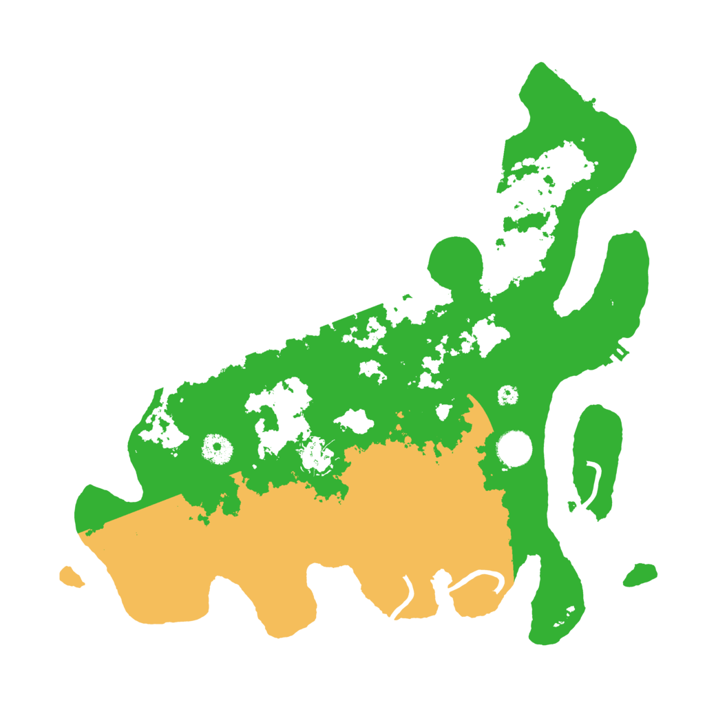 Biome Rust Map: Procedural Map, Size: 3500, Seed: 1117857231