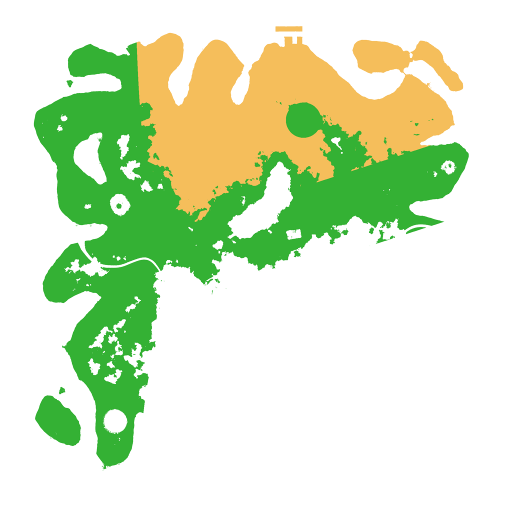 Biome Rust Map: Procedural Map, Size: 3850, Seed: 360633623