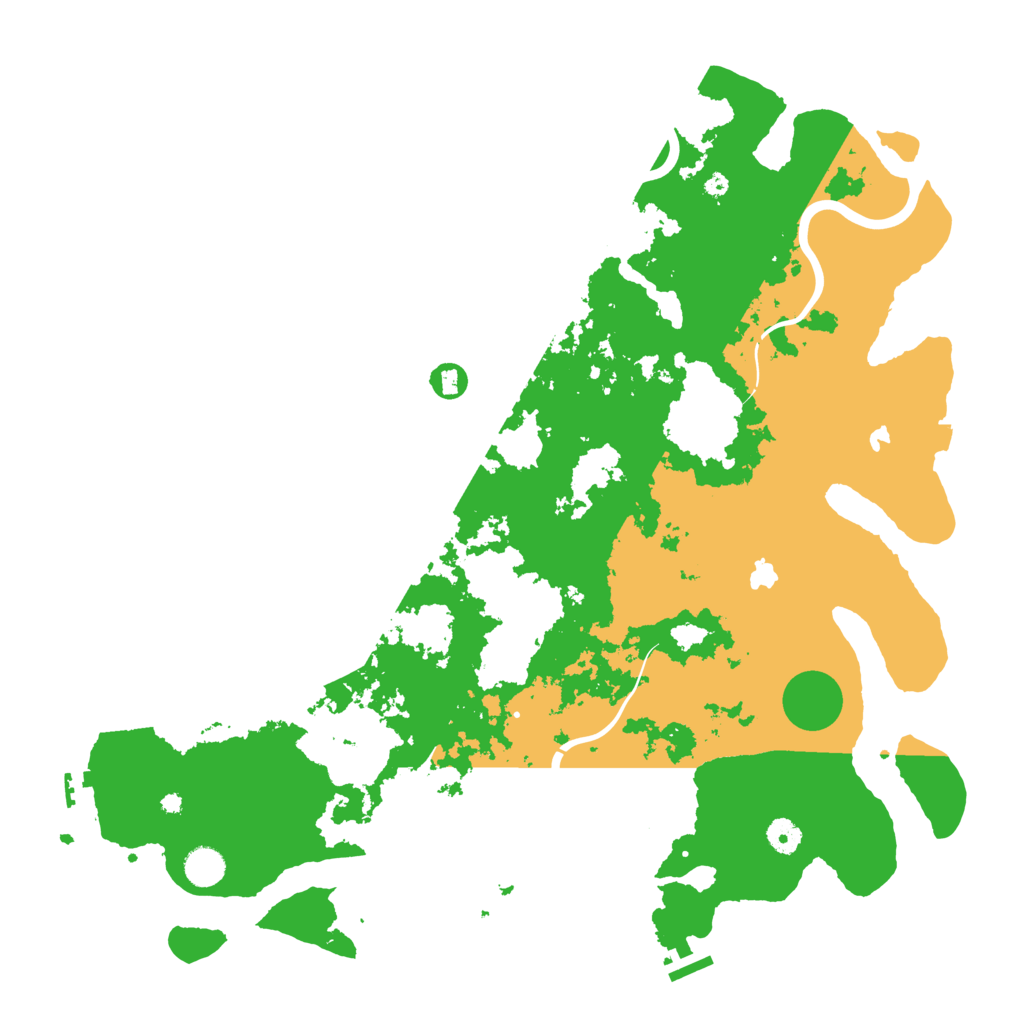 Biome Rust Map: Procedural Map, Size: 4500, Seed: 1020683