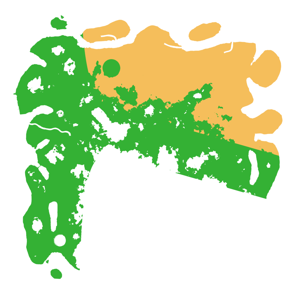 Biome Rust Map: Procedural Map, Size: 4500, Seed: 1978617