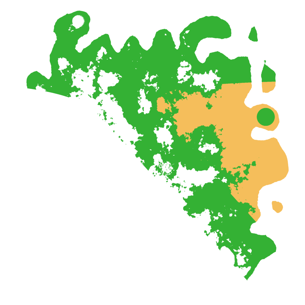 Biome Rust Map: Barren, Size: 4500, Seed: 5604757