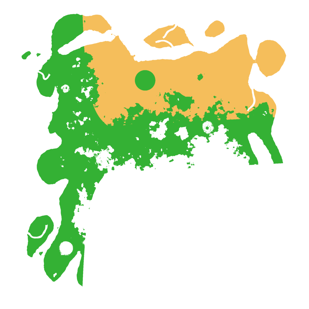 Biome Rust Map: Procedural Map, Size: 4000, Seed: 55000