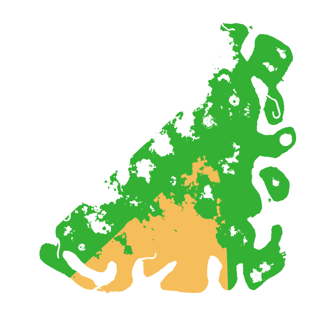 Biome Rust Map: Procedural Map, Size: 4500, Seed: 1230214