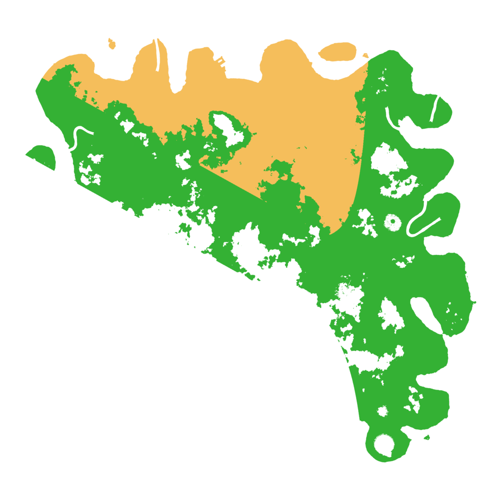 Biome Rust Map: Procedural Map, Size: 4500, Seed: 5170769