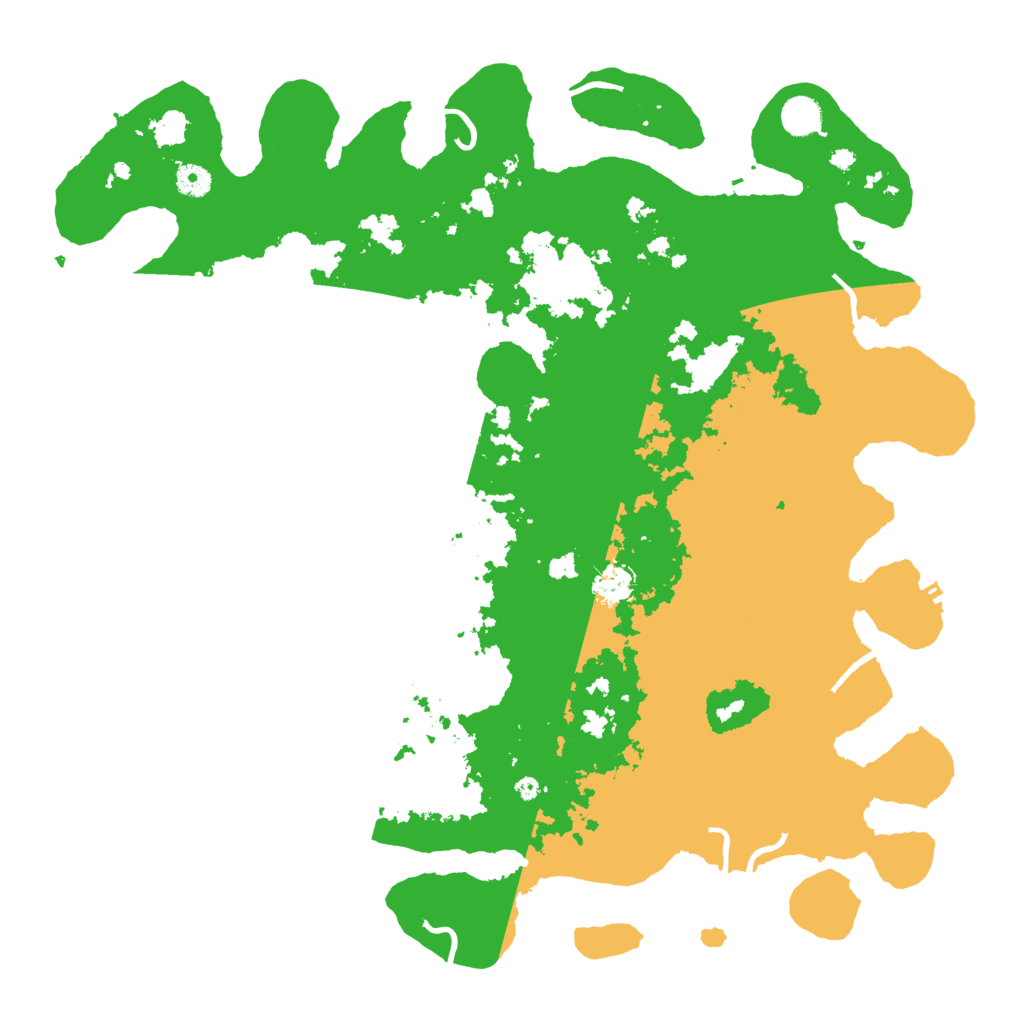 Biome Rust Map: Procedural Map, Size: 4500, Seed: 2249200