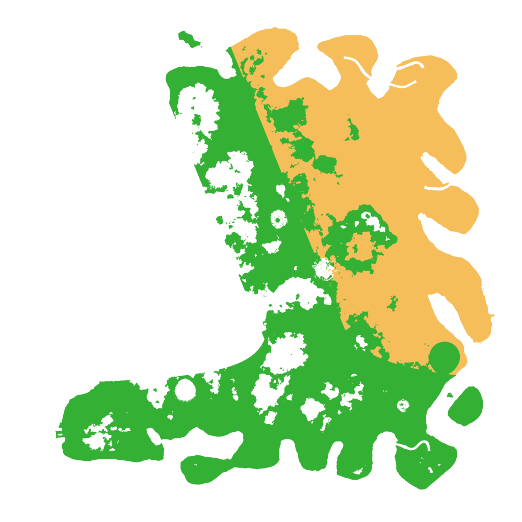 Biome Rust Map: Procedural Map, Size: 4500, Seed: 4969455