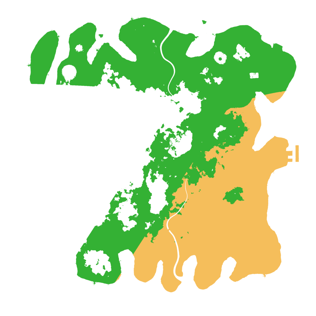Biome Rust Map: Procedural Map, Size: 3850, Seed: 1383663387