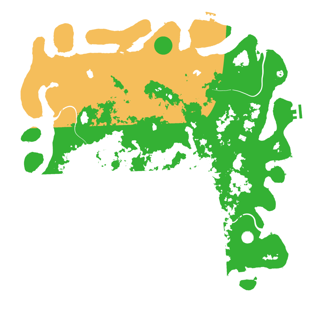 Biome Rust Map: Procedural Map, Size: 4500, Seed: 1965031