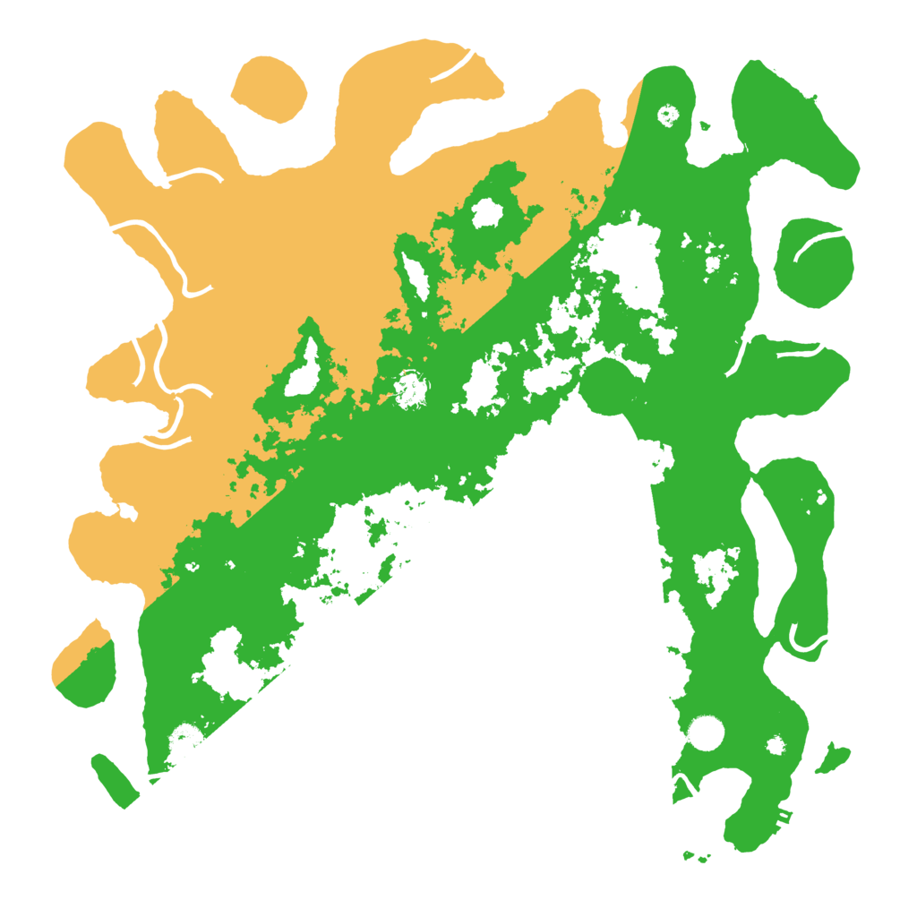 Biome Rust Map: Procedural Map, Size: 4500, Seed: 5192610