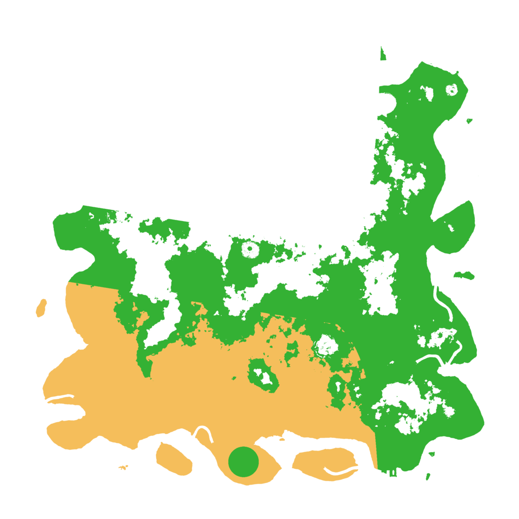 Biome Rust Map: Procedural Map, Size: 4500, Seed: 1165643