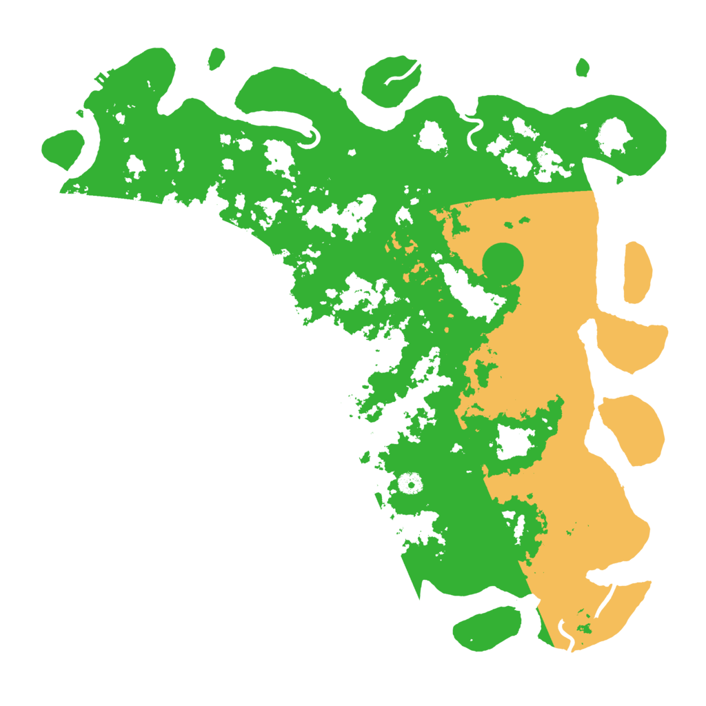 Biome Rust Map: Procedural Map, Size: 4500, Seed: 6143095