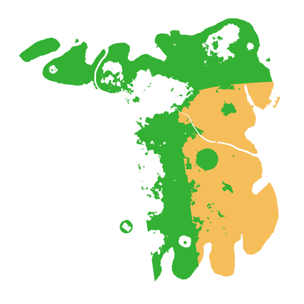 Biome Rust Map: Procedural Map, Size: 3750, Seed: 709334