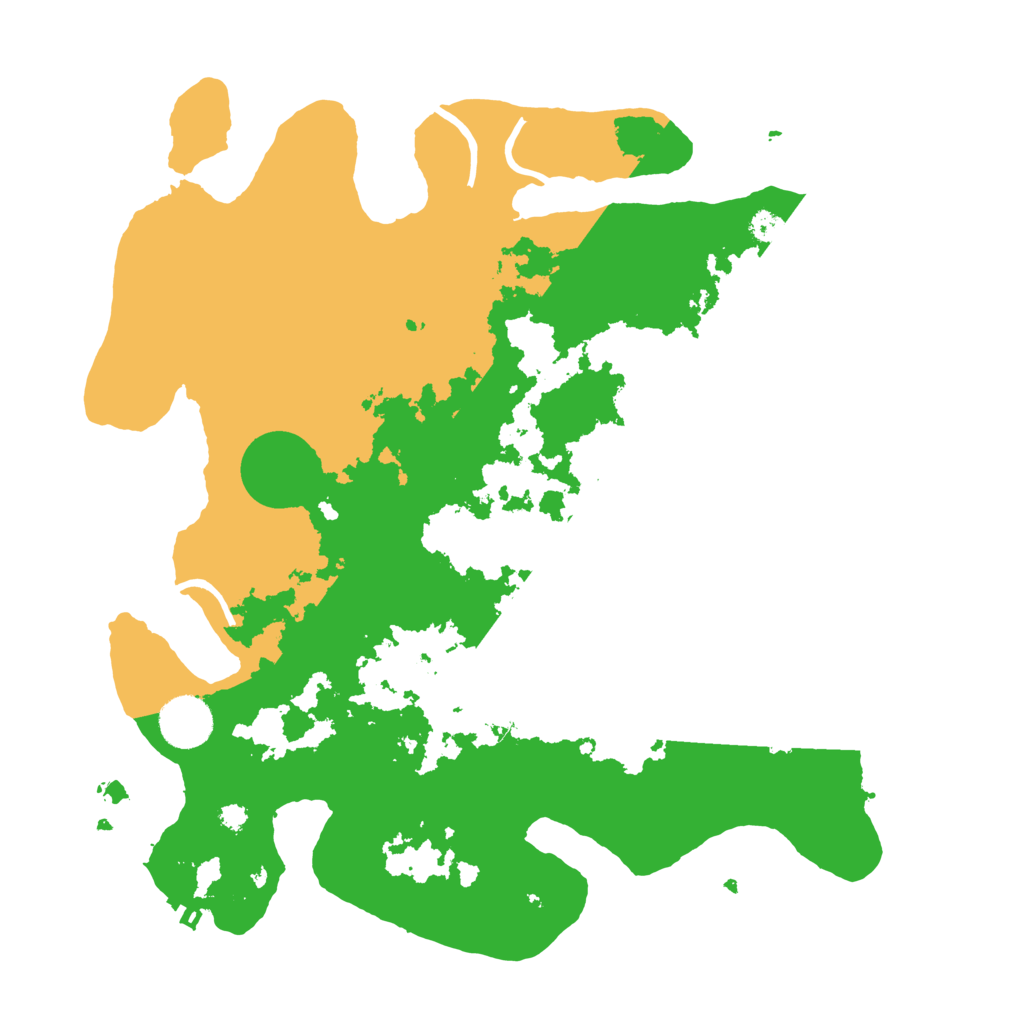 Biome Rust Map: Procedural Map, Size: 3500, Seed: 1056675367