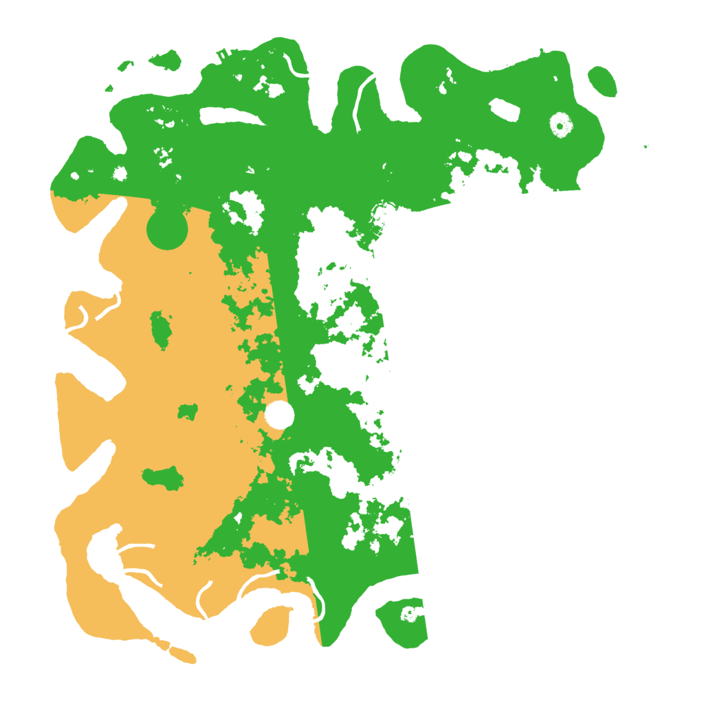 Biome Rust Map: Procedural Map, Size: 4500, Seed: 3857050